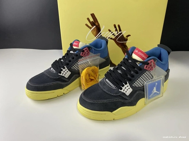 Rep OFF RETRO NOIR DC9533-001 AIR UNION 4 JORDAN 0606